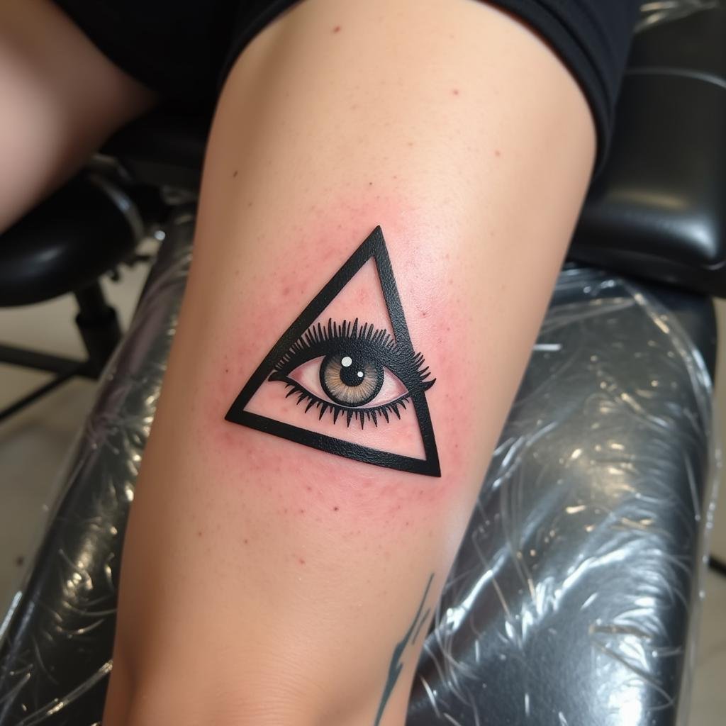 Ý Nghĩa Sâu Sắc Của Hình Xăm Tam Giác Mắt: Khám Phá Từ A-Z