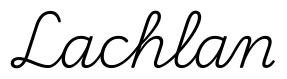 lachlan签名范例
