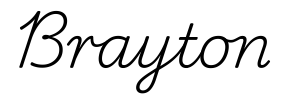 brayton签名范例