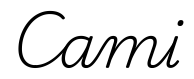 cami签名范例