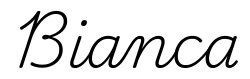 bianca签名范例