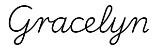 gracelyn签名范例