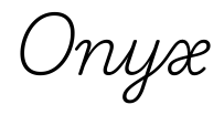 onyx签名范例