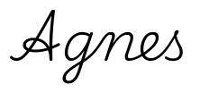 agnes签名范例
