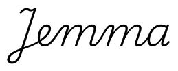 jemma签名范例