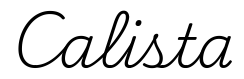 calista签名范例