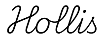 hollis签名范例