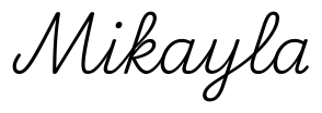 mikayla签名范例