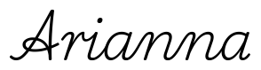 arianna签名范例