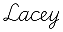 lacey签名范例