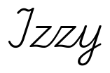 izzy签名范例