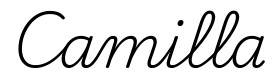 camilla签名范例