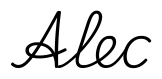 alec签名范例