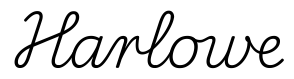harlowe签名范例