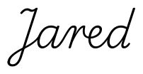 jared签名范例