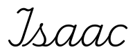 isaac签名范例