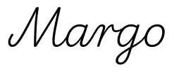margo签名范例