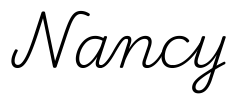 nancy签名范例