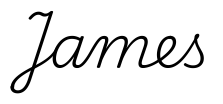 james签名范例