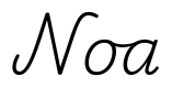 noa签名范例