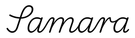 samara签名范例