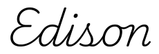 edison签名范例