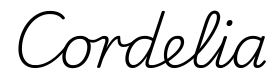 cordelia签名范例