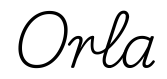 orla签名范例