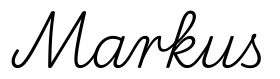 markus签名范例