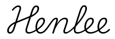 henlee签名范例