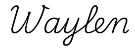 waylen签名范例