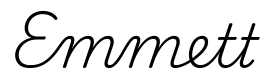 emmett签名范例