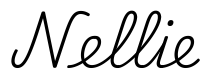 nellie签名范例