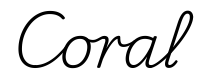 coral签名范例