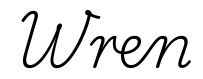wren签名范例