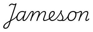 jameson签名范例