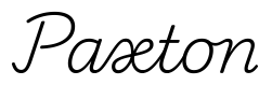 paxton签名范例