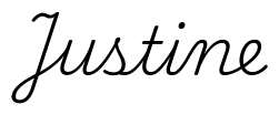 justine签名范例