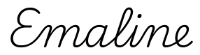 emaline签名范例