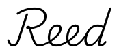 reed签名范例