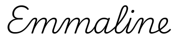 emmaline签名范例