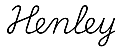henley签名范例
