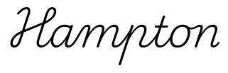 hampton签名范例