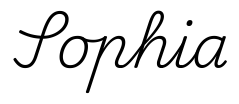 sophia签名范例