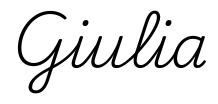 giulia签名范例
