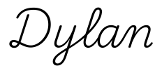 dylan签名范例