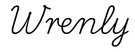 wrenly签名范例