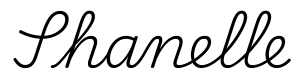 shanelle签名范例