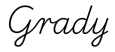 grady签名范例