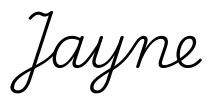 jayne签名范例